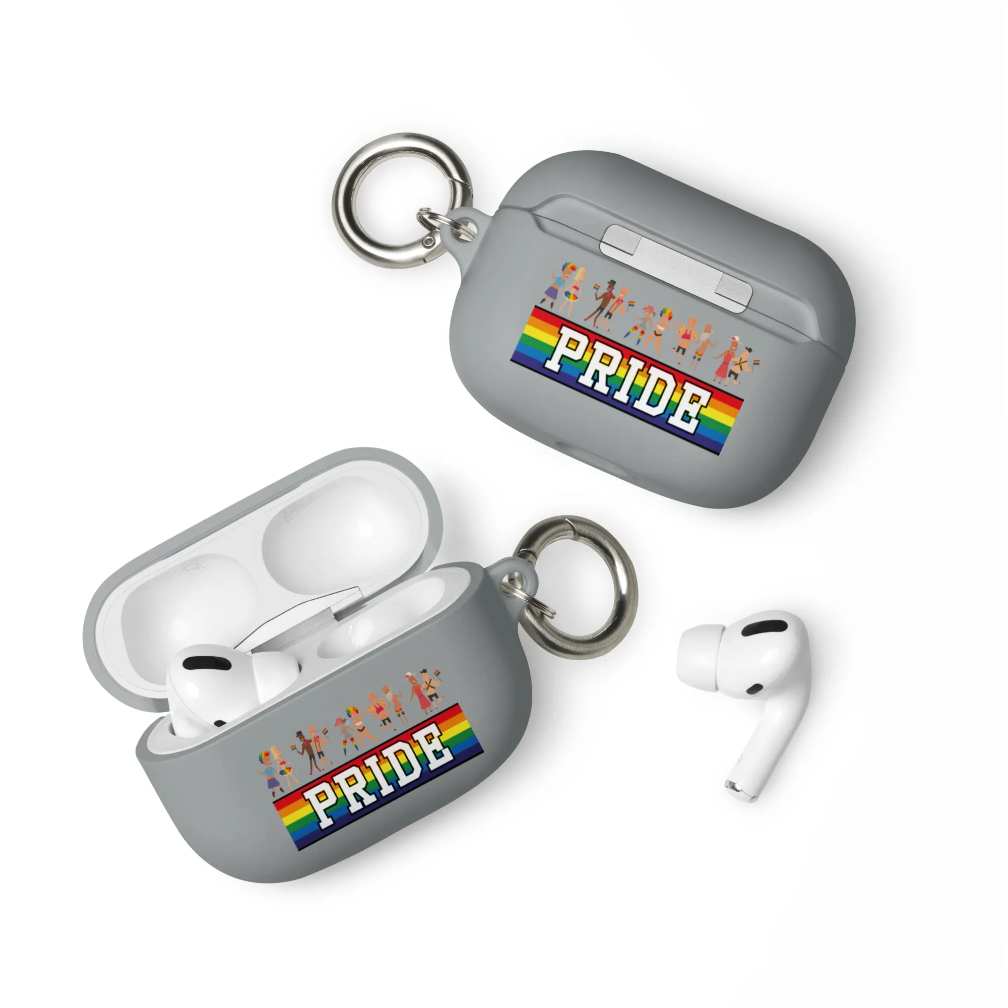 LGBTQ Pride Rubber Case for Apple AirPods - Pride Parade