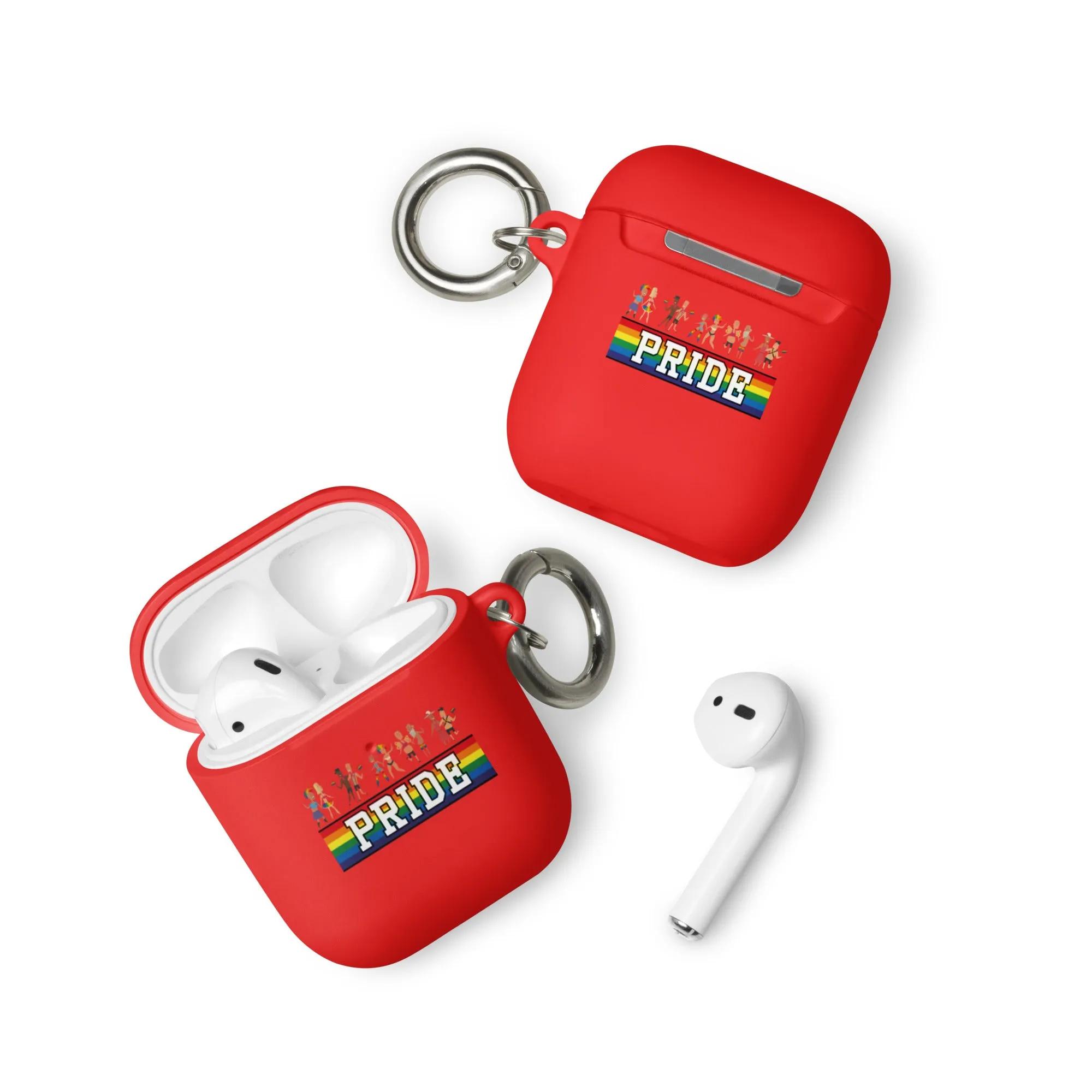 LGBTQ Pride Rubber Case for Apple AirPods - Pride Parade