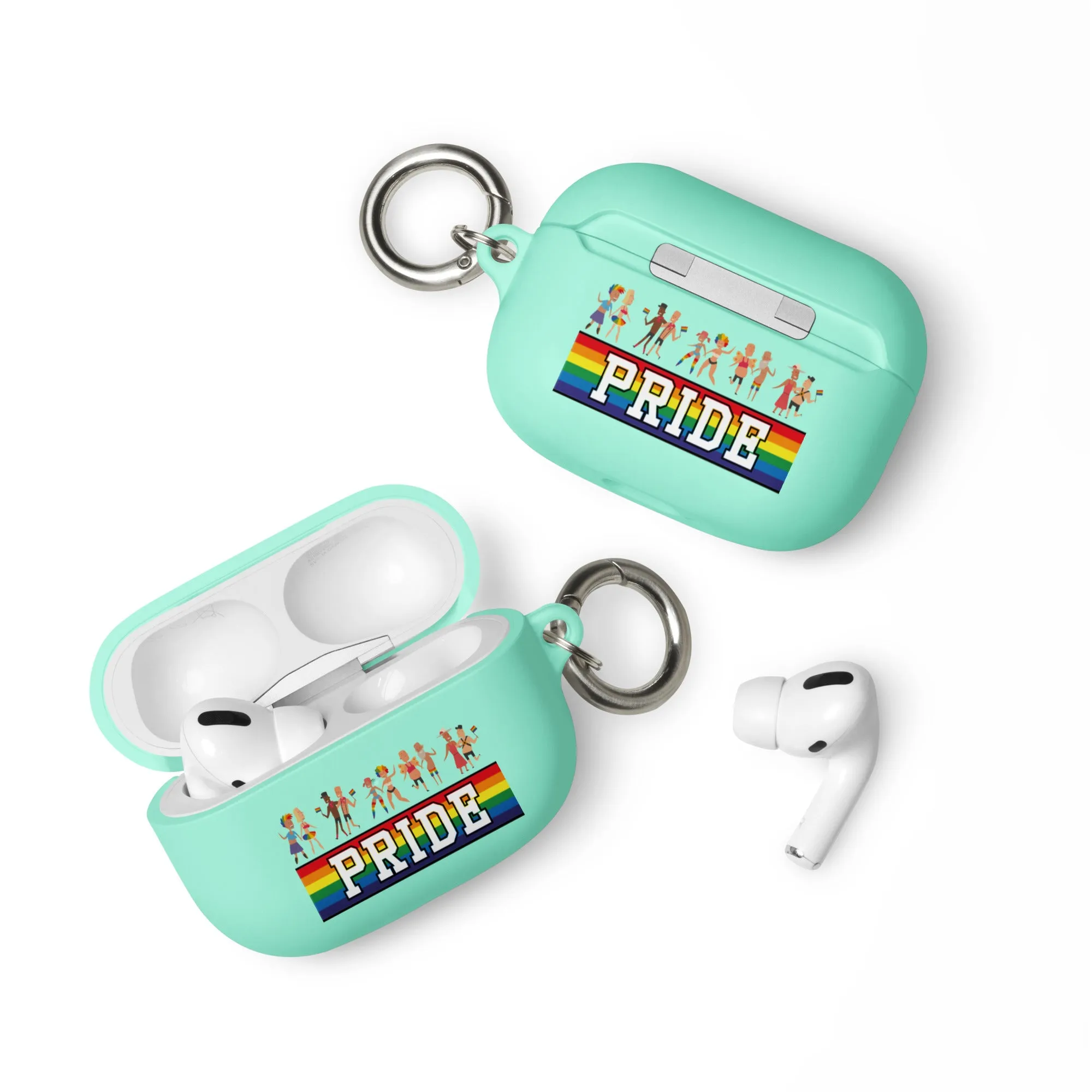 LGBTQ Pride Rubber Case for Apple AirPods - Pride Parade