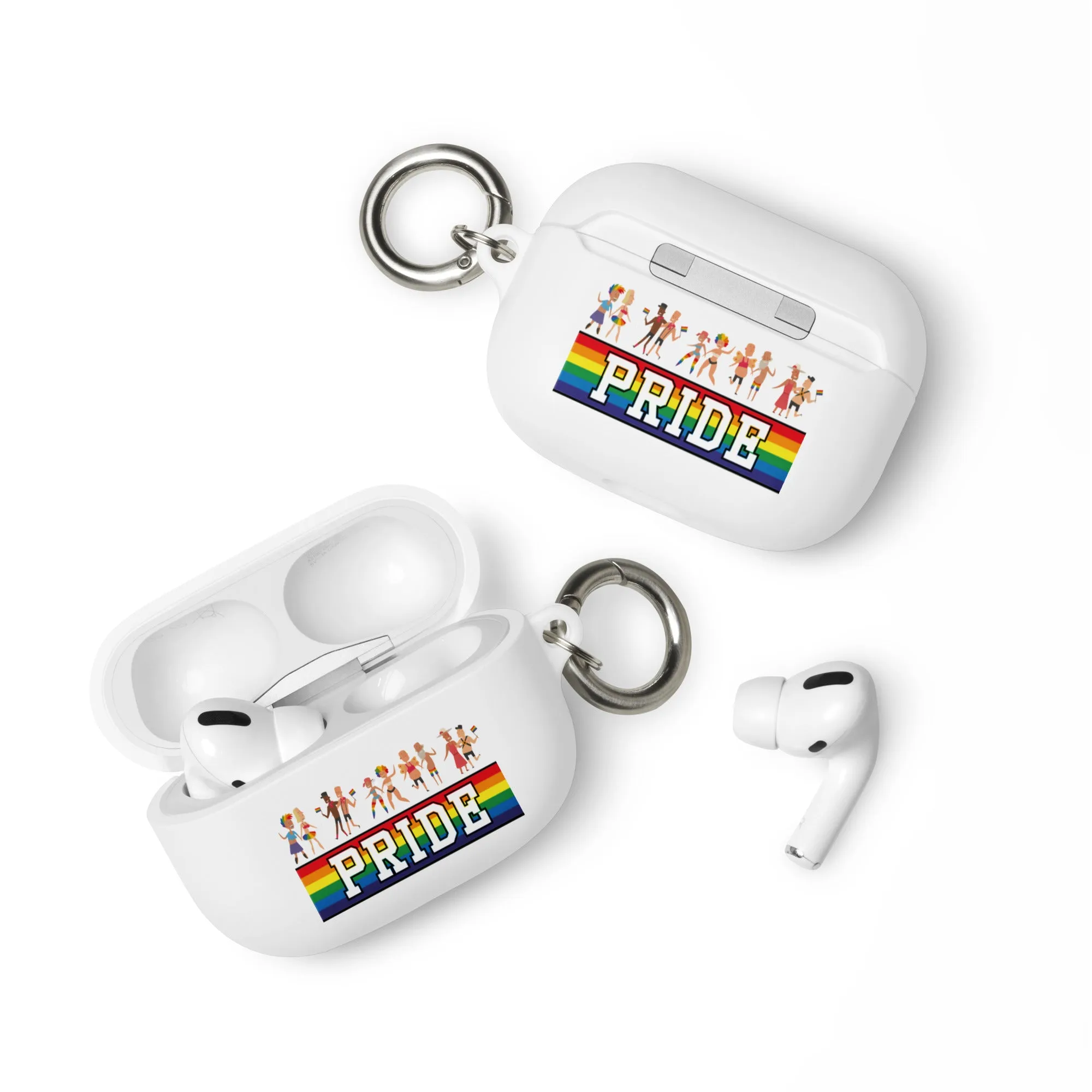 LGBTQ Pride Rubber Case for Apple AirPods - Pride Parade