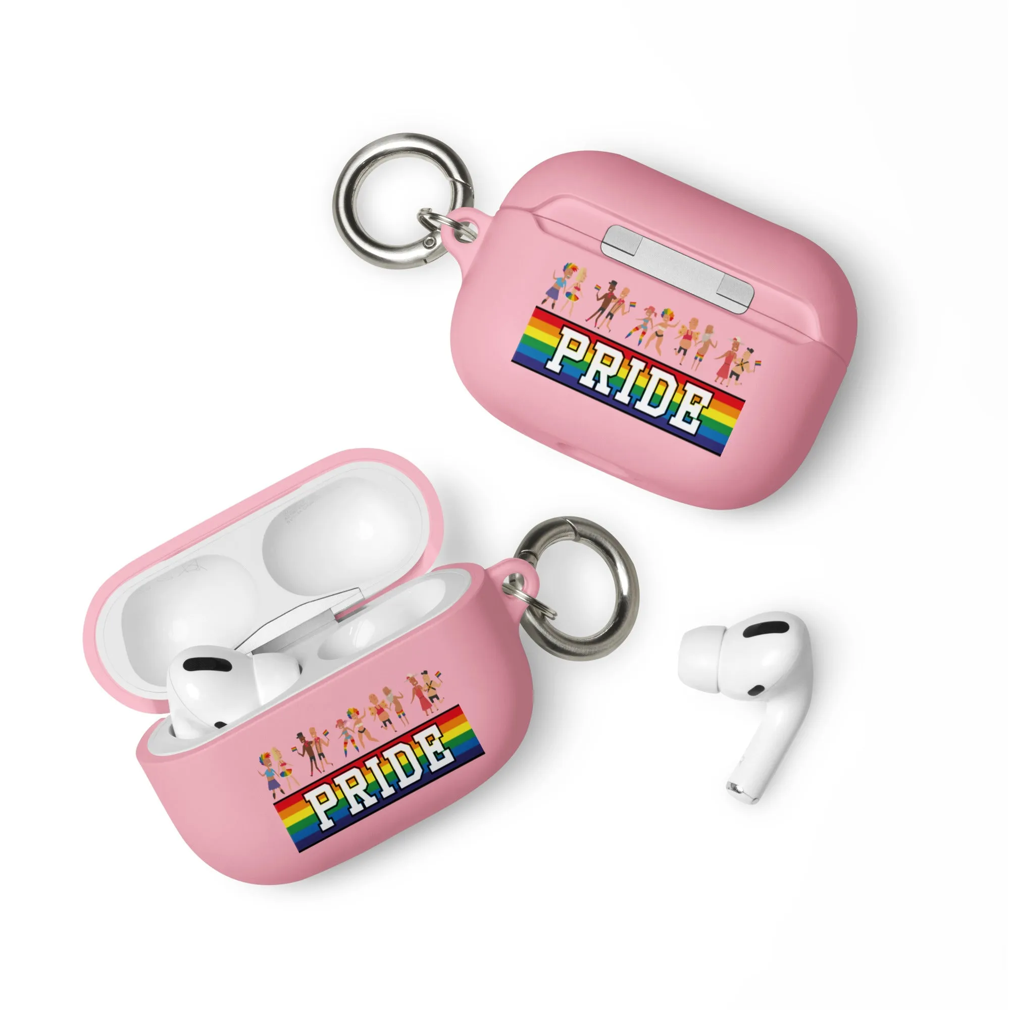 LGBTQ Pride Rubber Case for Apple AirPods - Pride Parade