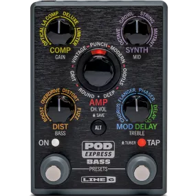 Line 6 POD-EXPRESS-BASS POD Express Bass Effects Processor
