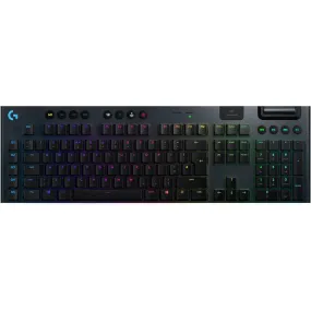 Logitech G915 LIGHTSPEED Wireless Mechanical Gaming Keyboard - GL-Tactile Key Switches, LIGHTSYNC RGB, Ultra-Thin Design, 30  Hour Battery Life - Black