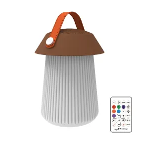 Mantra M3697 Funghi IP44 Portable 3W Speaker LED RGBW Lamp Bluetooth Remote Control