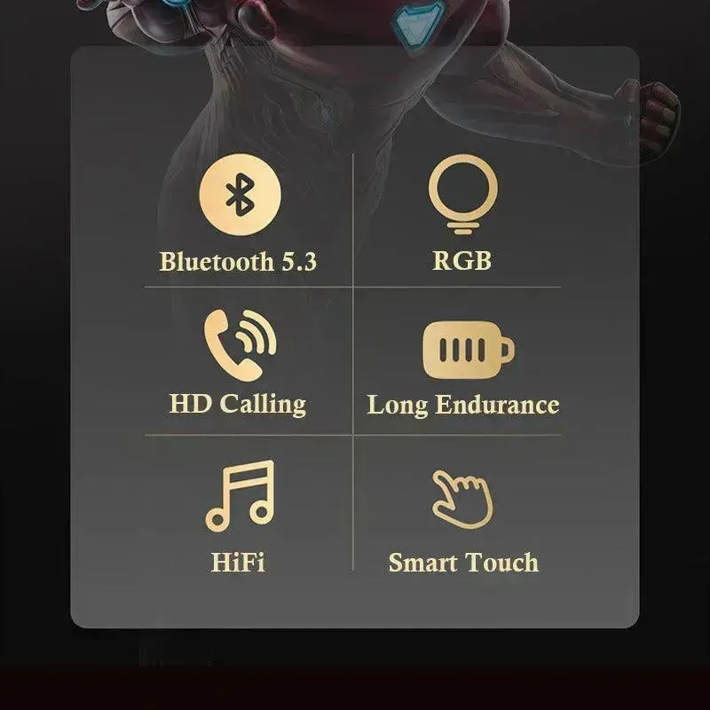 Marvel K-MV01 In-ear Wireless Bluetooth 5.3 Earphones