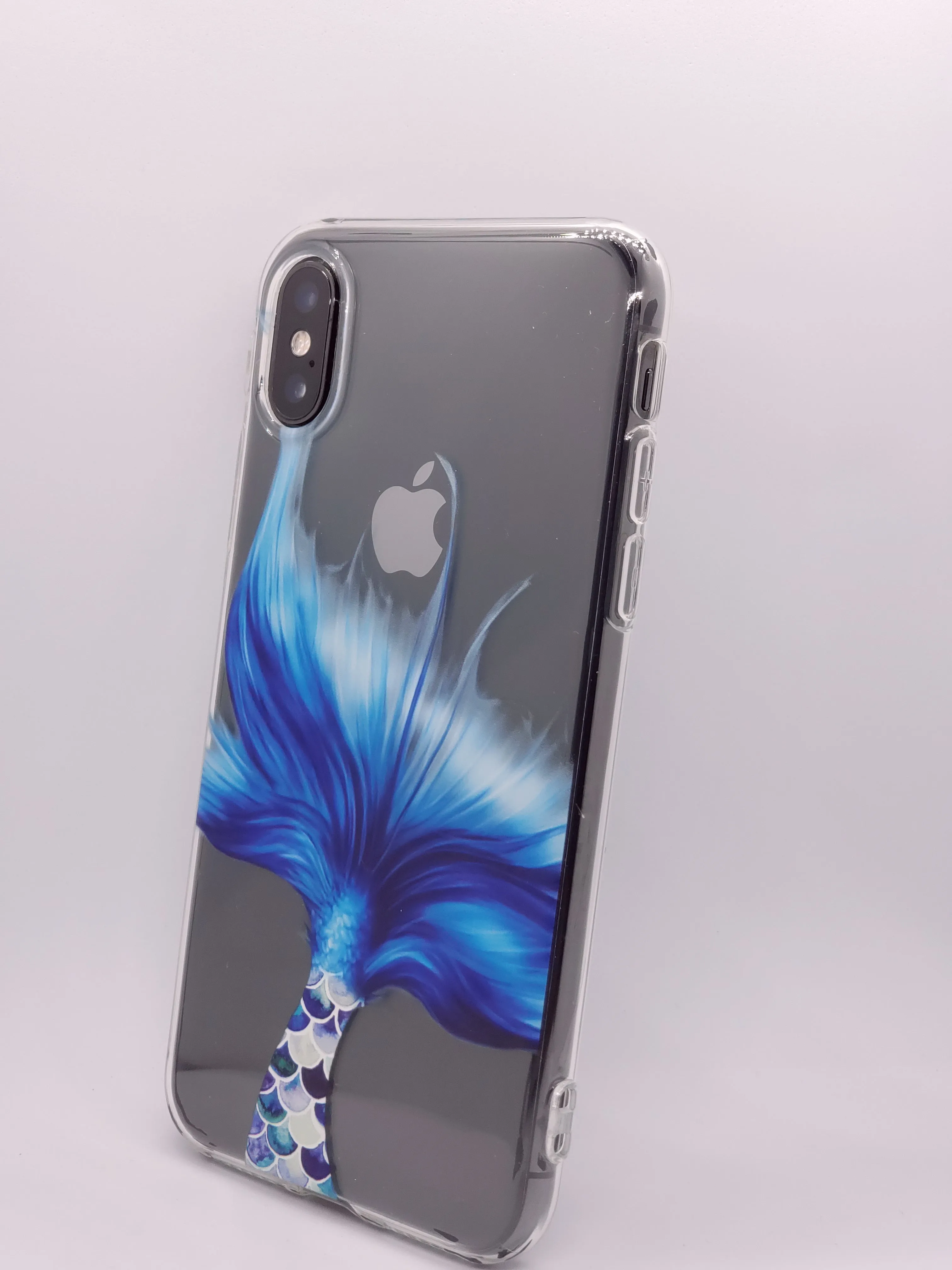 Mermaid Tail Transparent Clear iPhone Case