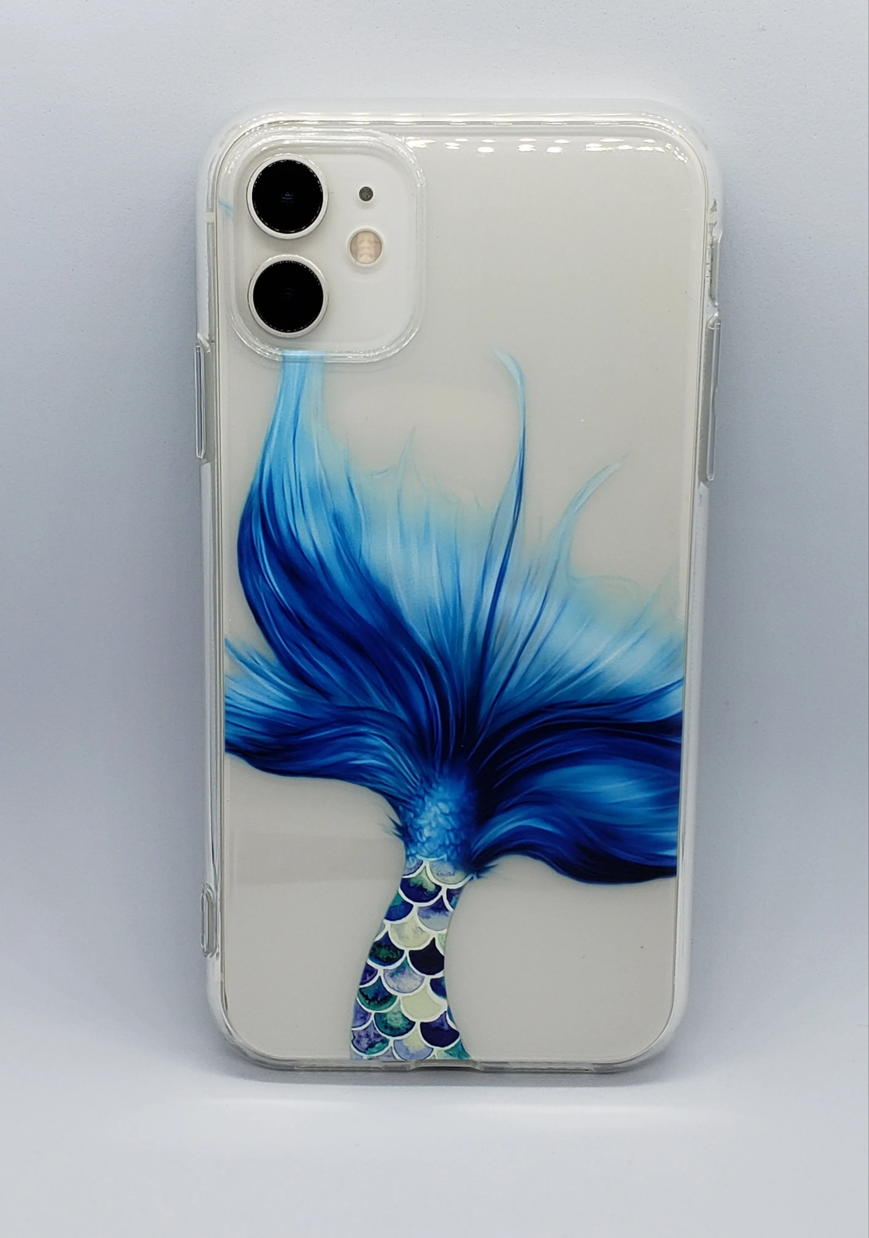Mermaid Tail Transparent Clear iPhone Case