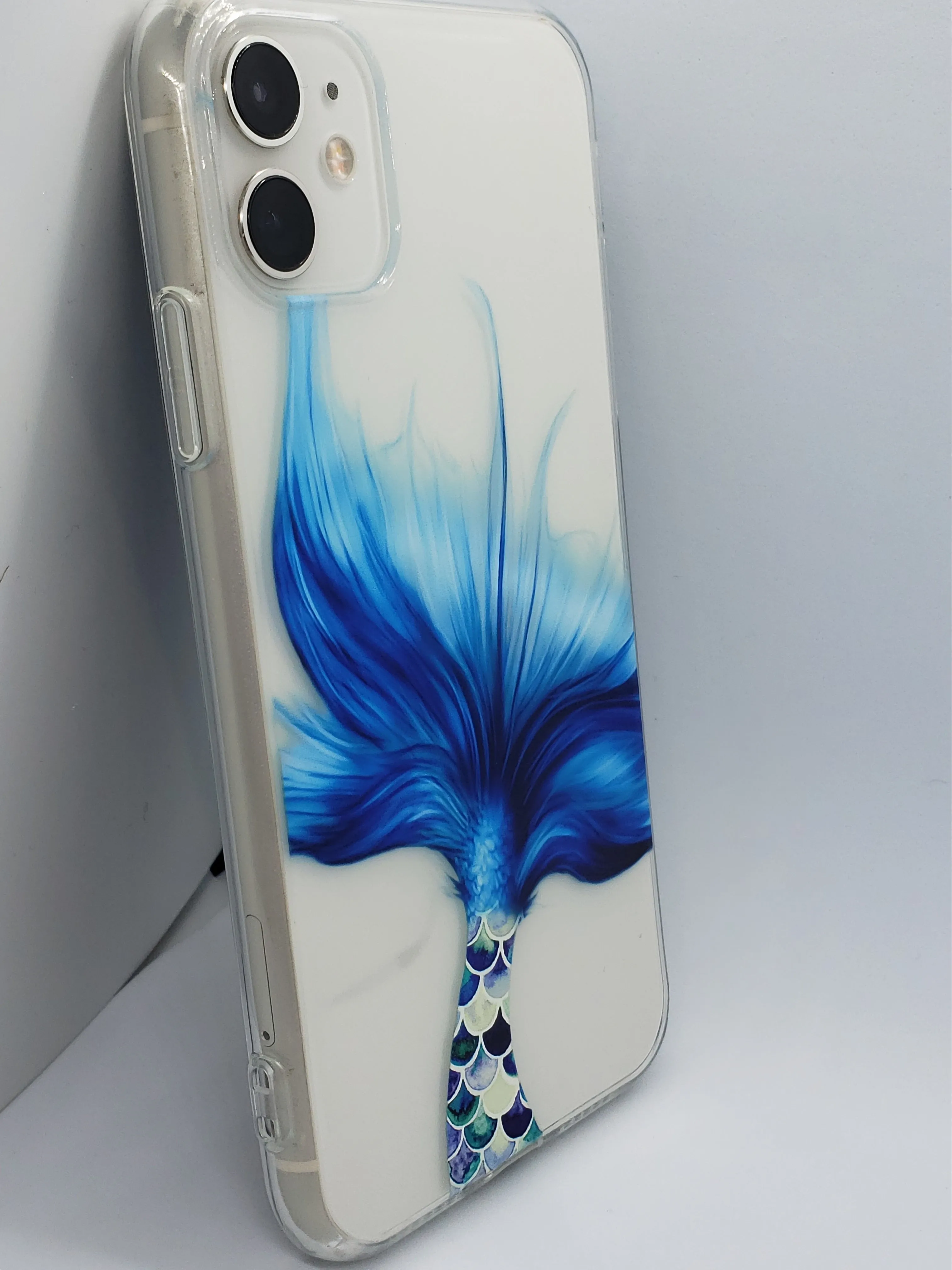 Mermaid Tail Transparent Clear iPhone Case