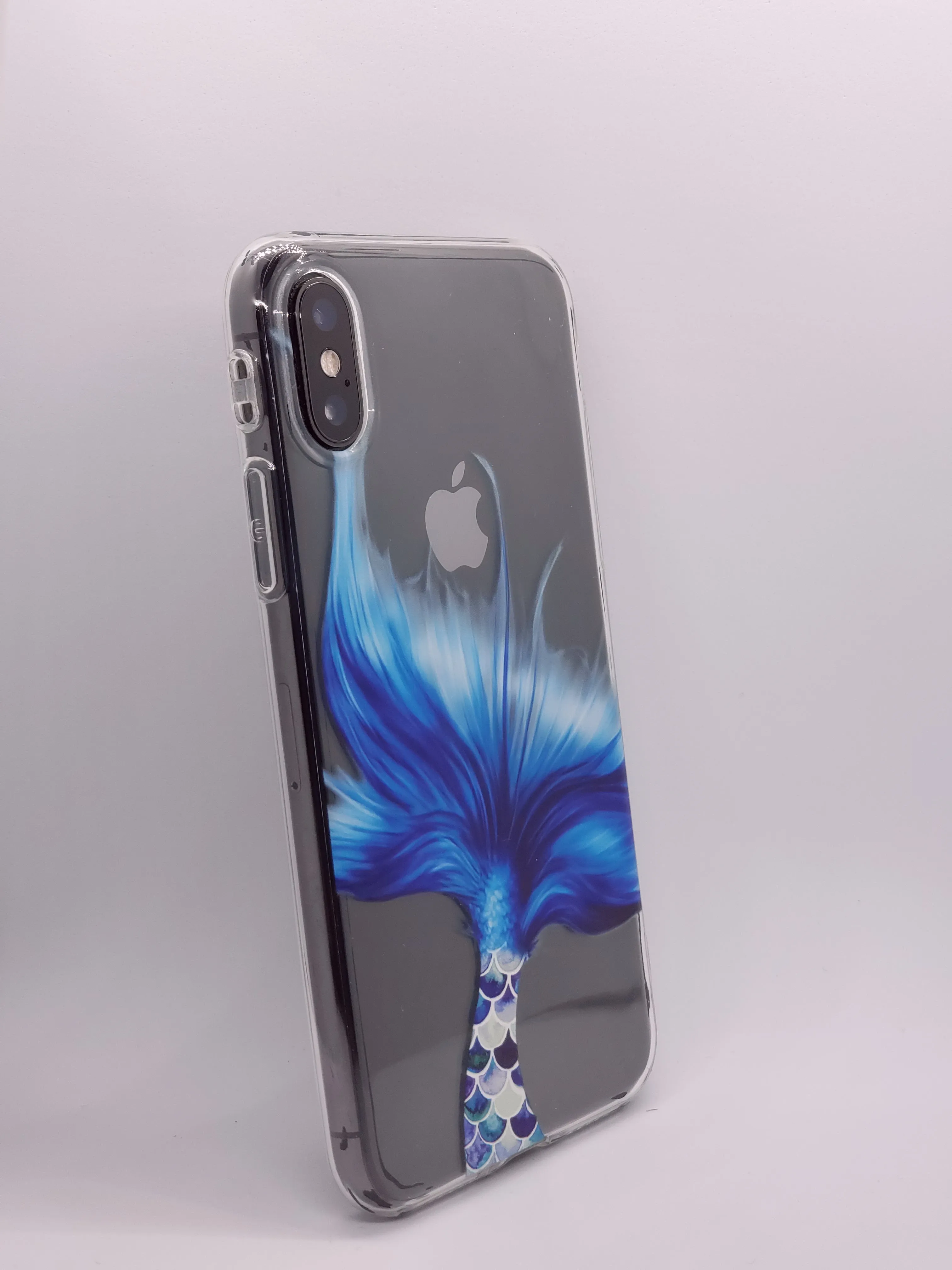 Mermaid Tail Transparent Clear iPhone Case
