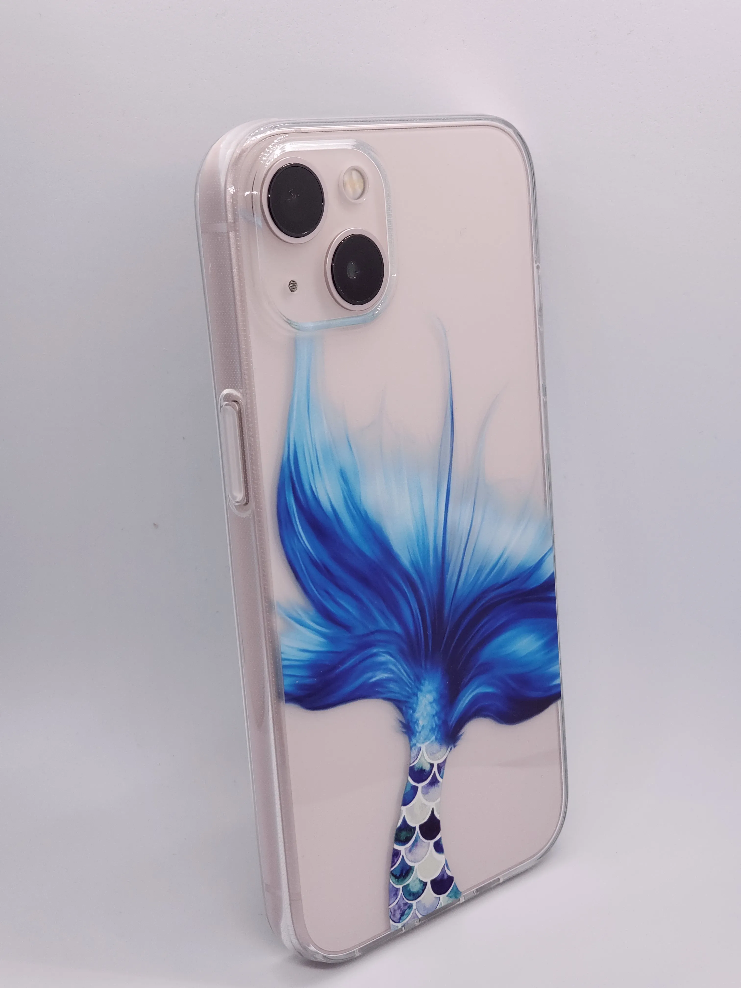 Mermaid Tail Transparent Clear iPhone Case
