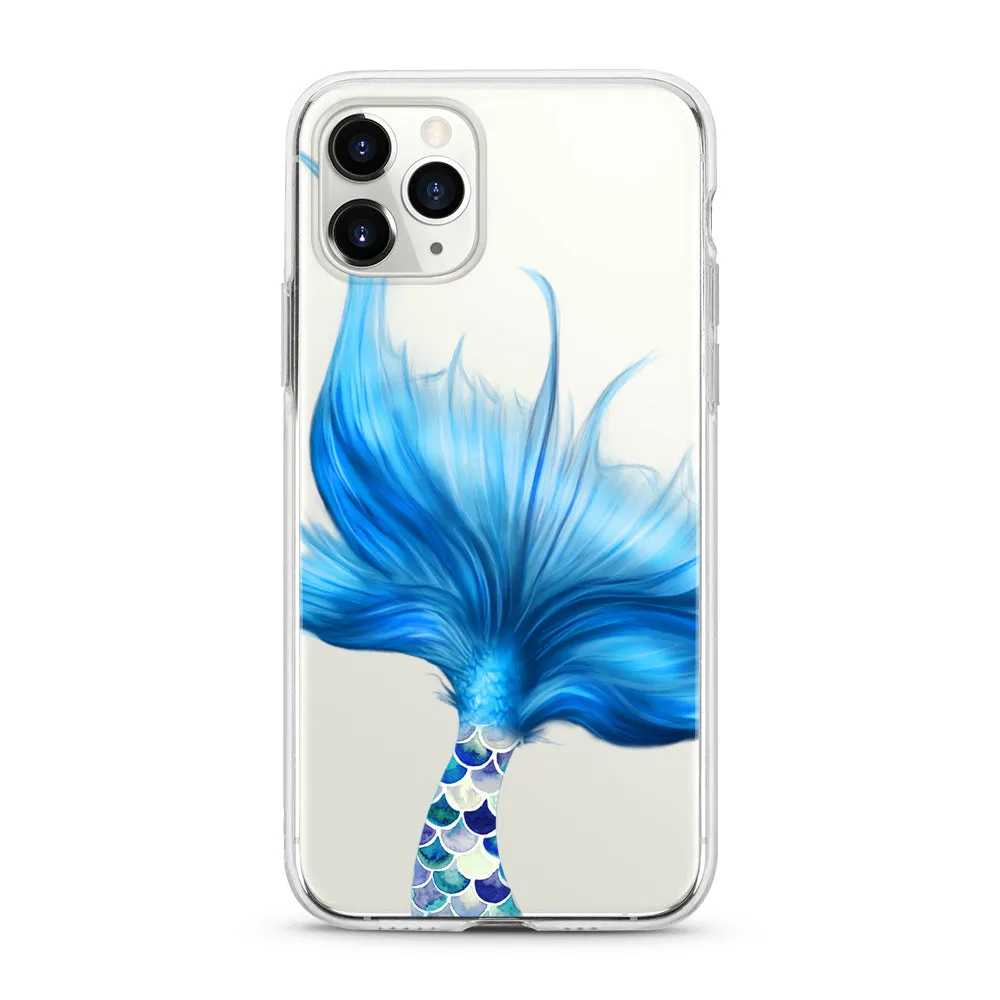 Mermaid Tail Transparent Clear iPhone Case