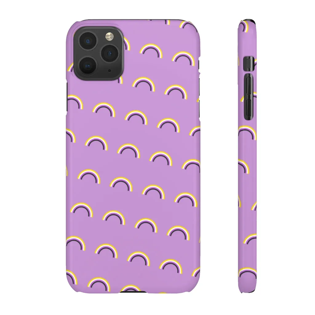 Non-Binary Rainbow Phone Case For Apple & Samsung
