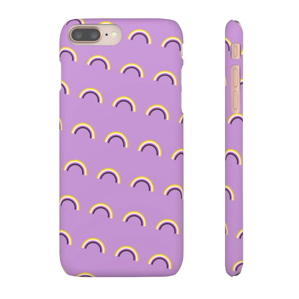 Non-Binary Rainbow Phone Case For Apple & Samsung
