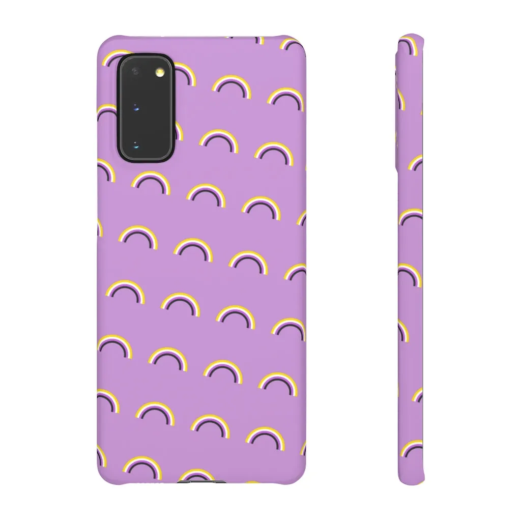 Non-Binary Rainbow Phone Case For Apple & Samsung