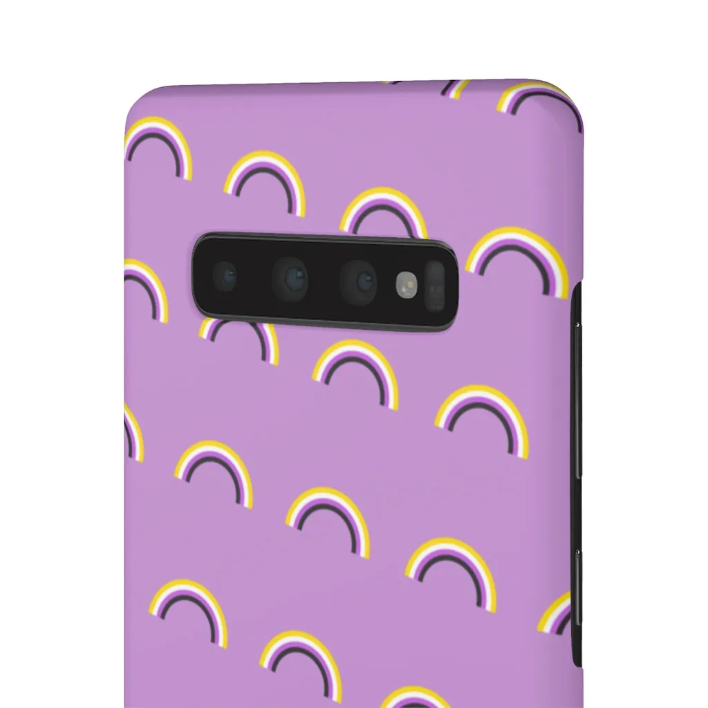 Non-Binary Rainbow Phone Case For Apple & Samsung