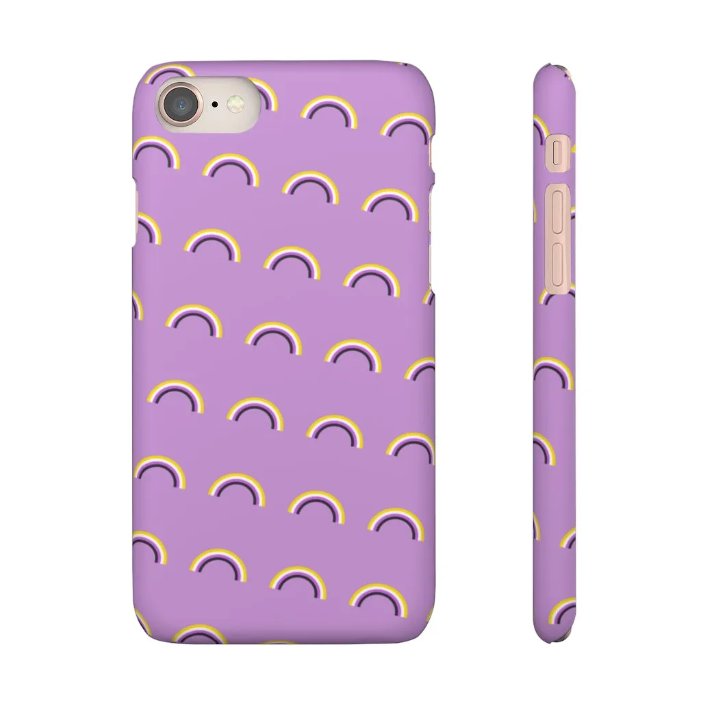 Non-Binary Rainbow Phone Case For Apple & Samsung
