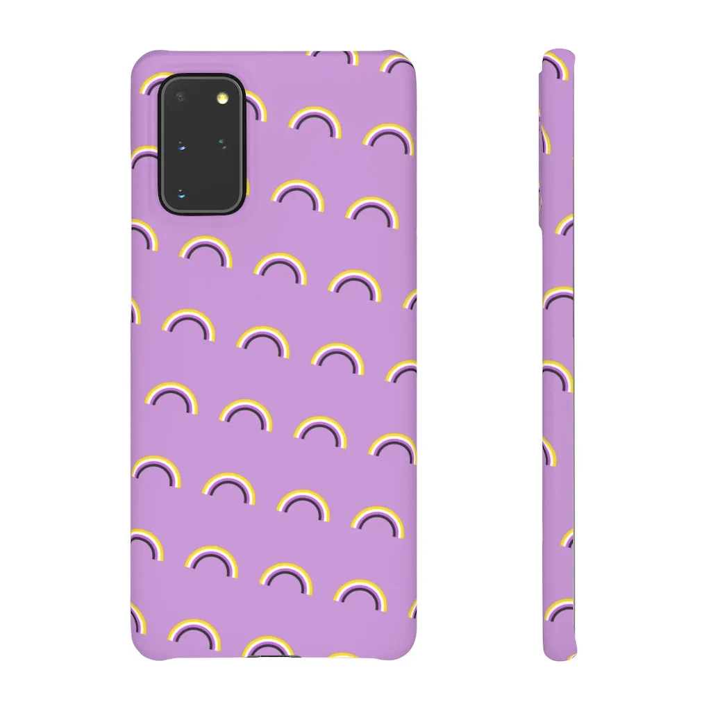 Non-Binary Rainbow Phone Case For Apple & Samsung