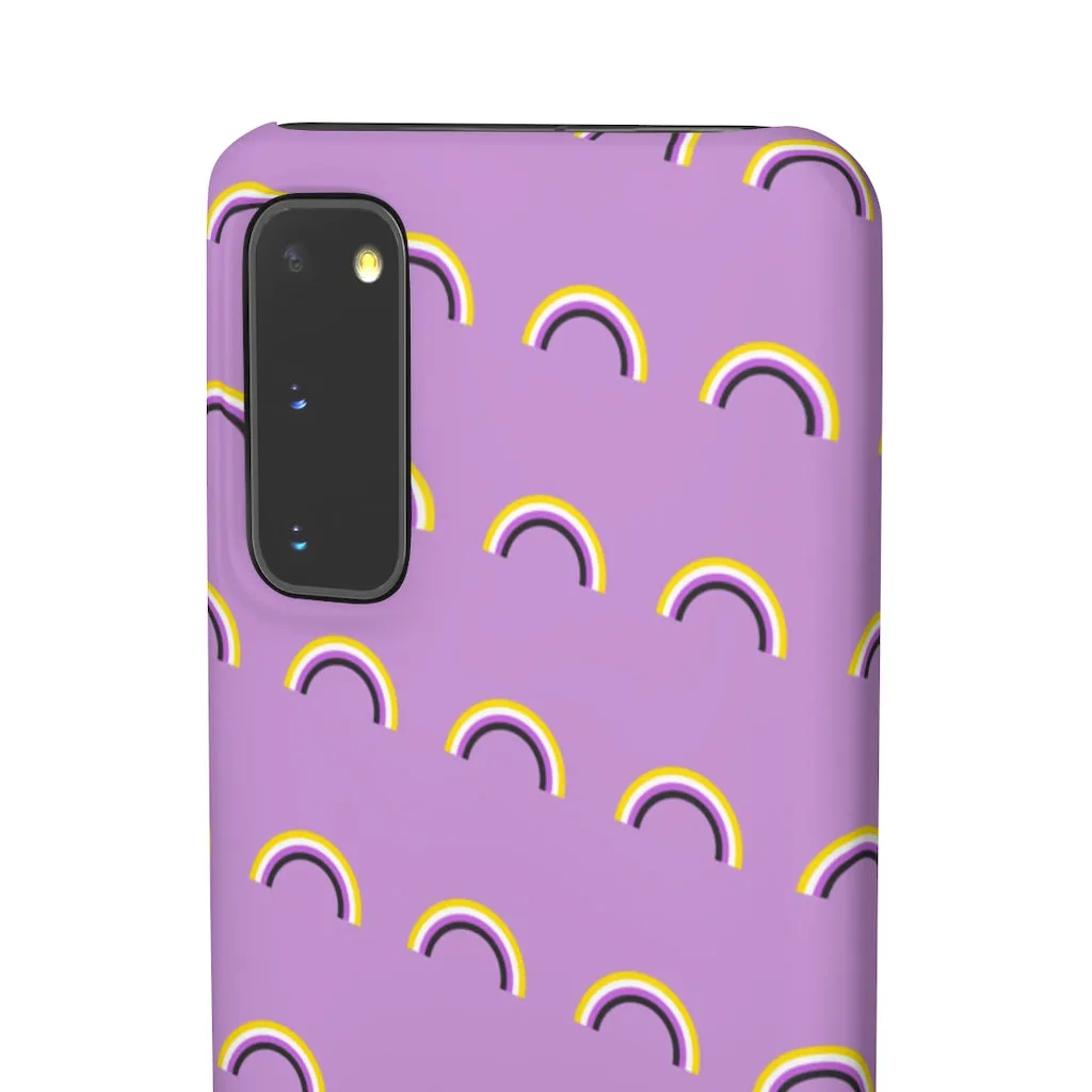 Non-Binary Rainbow Phone Case For Apple & Samsung