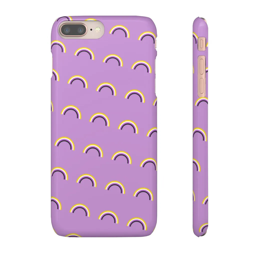 Non-Binary Rainbow Phone Case For Apple & Samsung