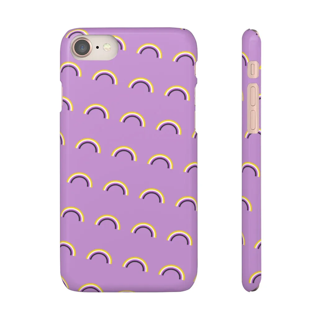 Non-Binary Rainbow Phone Case For Apple & Samsung