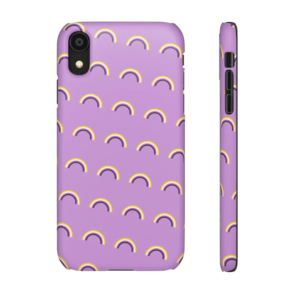 Non-Binary Rainbow Phone Case For Apple & Samsung