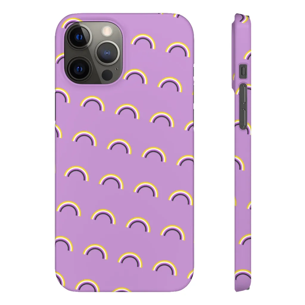 Non-Binary Rainbow Phone Case For Apple & Samsung