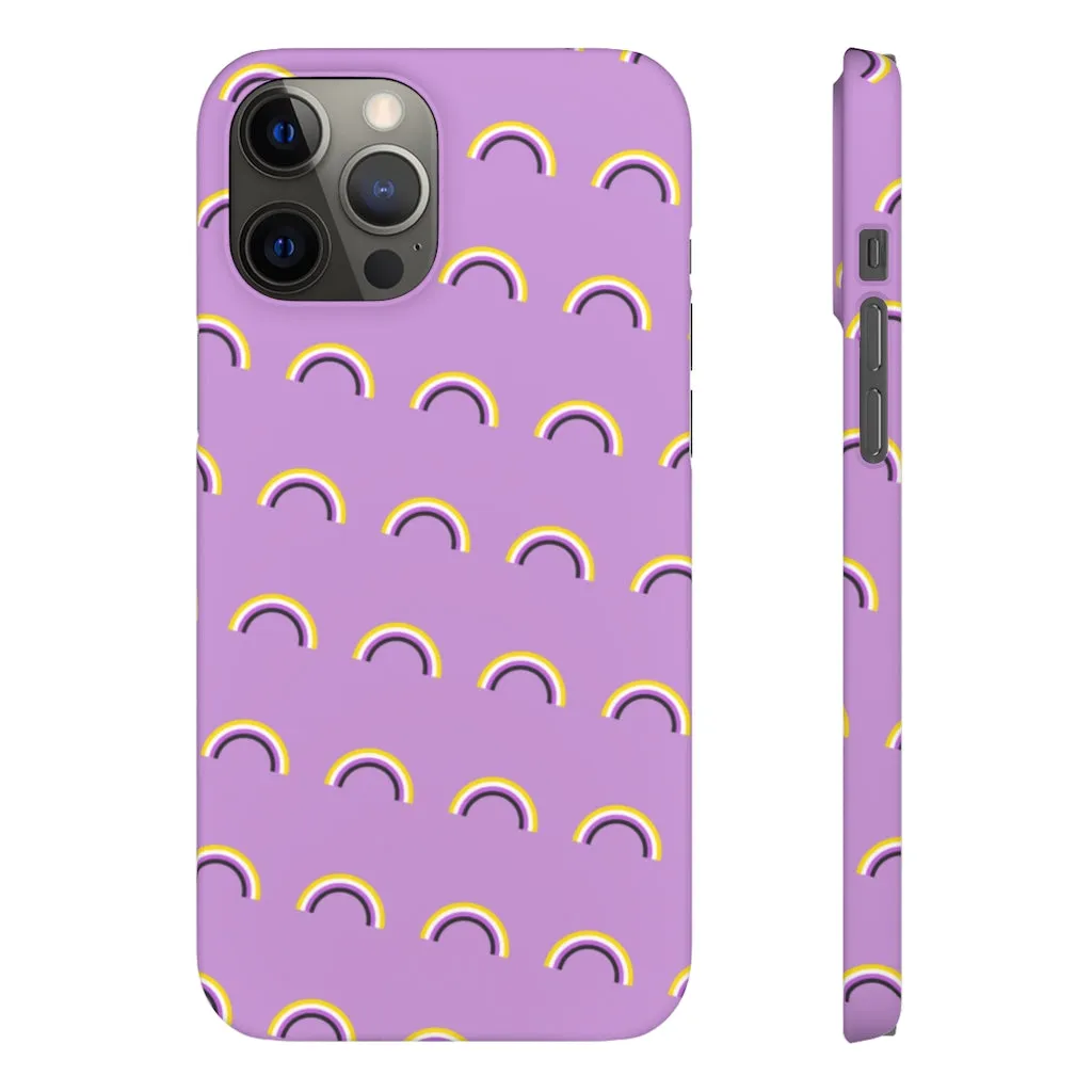Non-Binary Rainbow Phone Case For Apple & Samsung