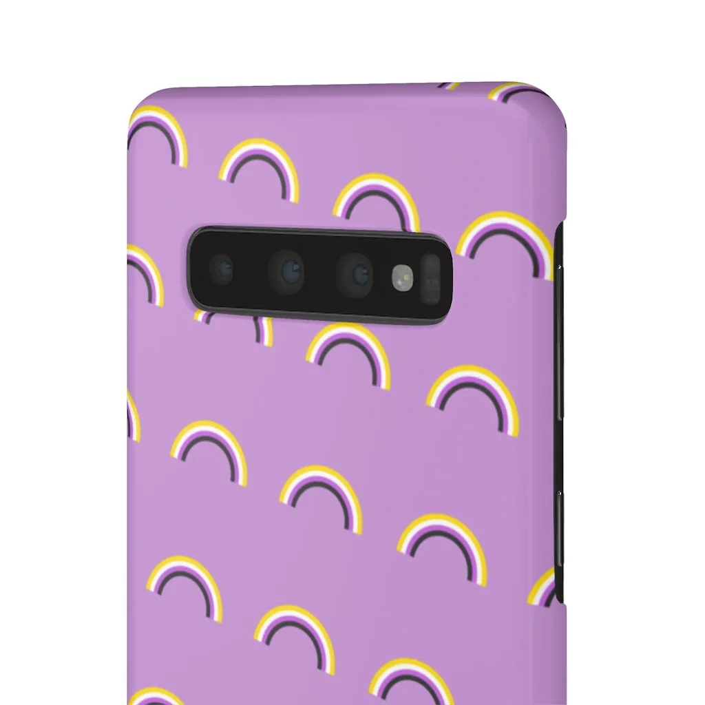 Non-Binary Rainbow Phone Case For Apple & Samsung