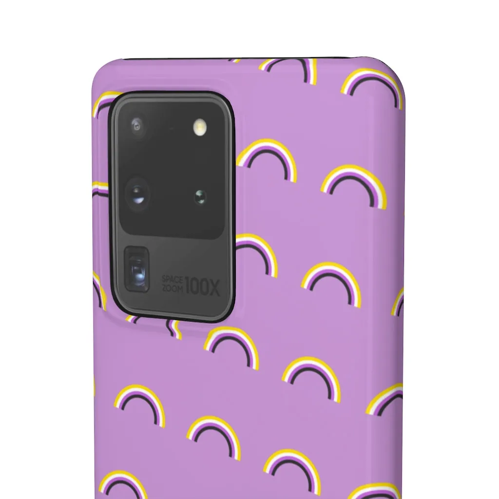 Non-Binary Rainbow Phone Case For Apple & Samsung