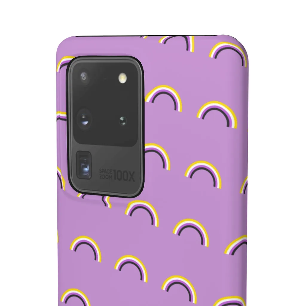 Non-Binary Rainbow Phone Case For Apple & Samsung