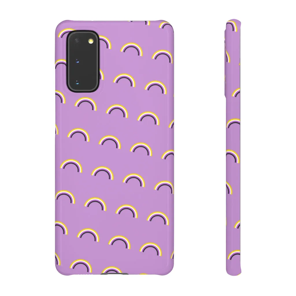 Non-Binary Rainbow Phone Case For Apple & Samsung