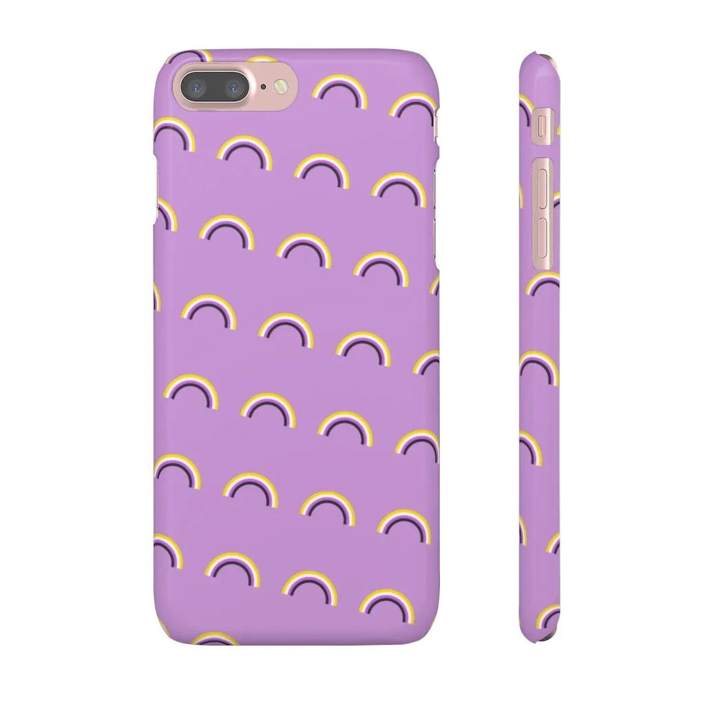 Non-Binary Rainbow Phone Case For Apple & Samsung