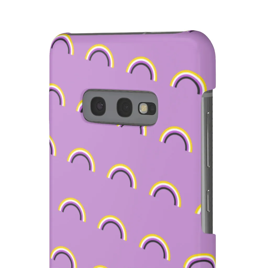 Non-Binary Rainbow Phone Case For Apple & Samsung