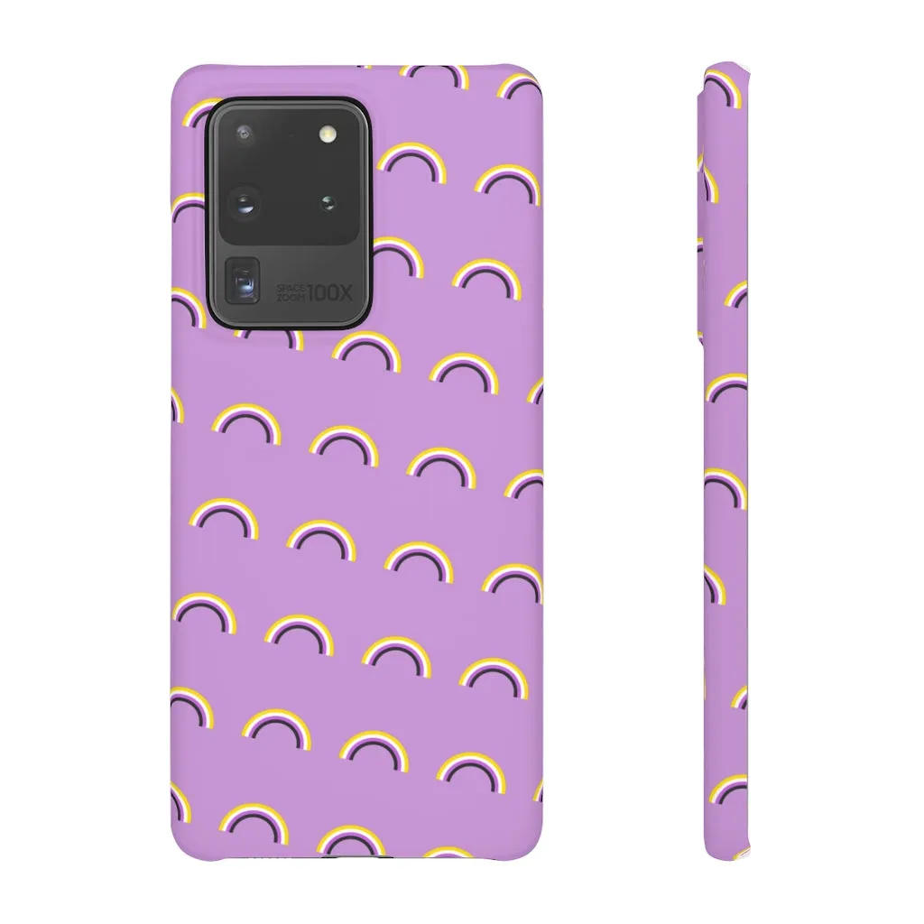Non-Binary Rainbow Phone Case For Apple & Samsung