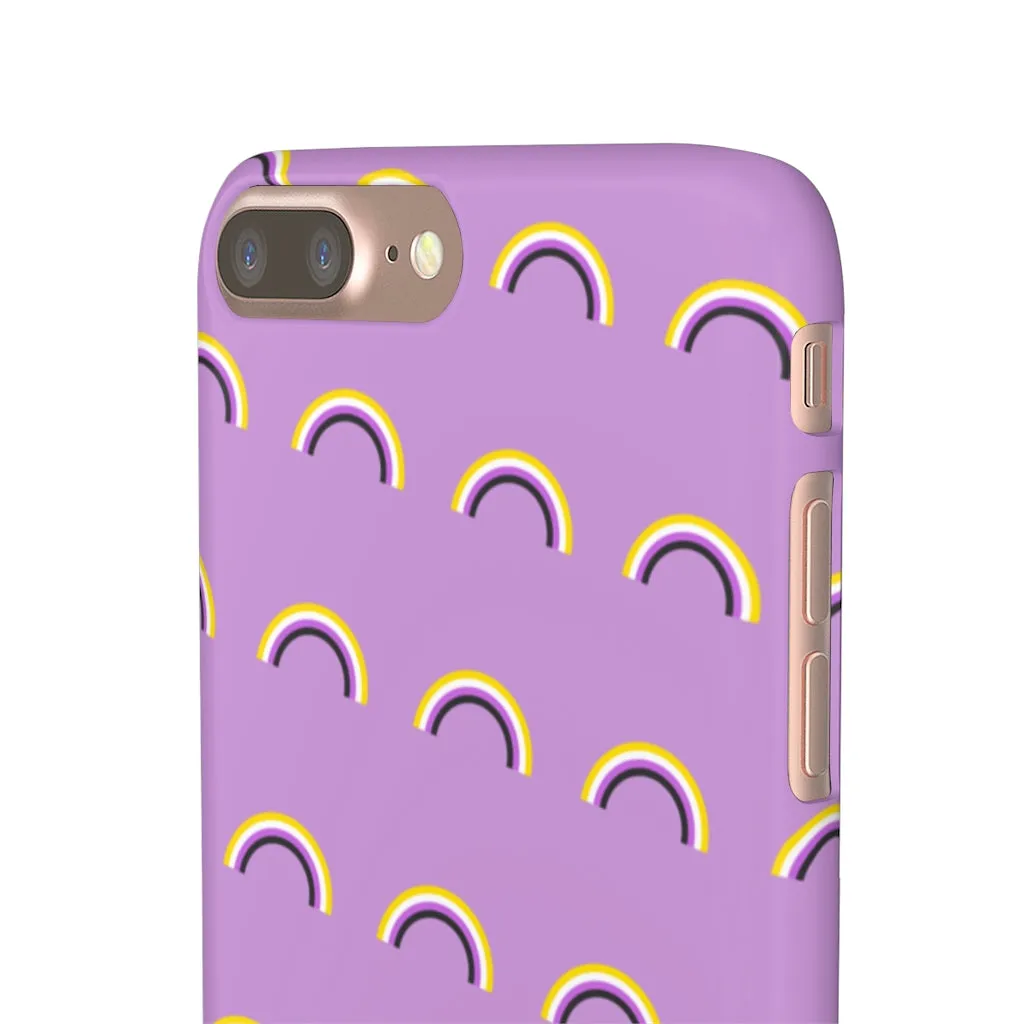 Non-Binary Rainbow Phone Case For Apple & Samsung