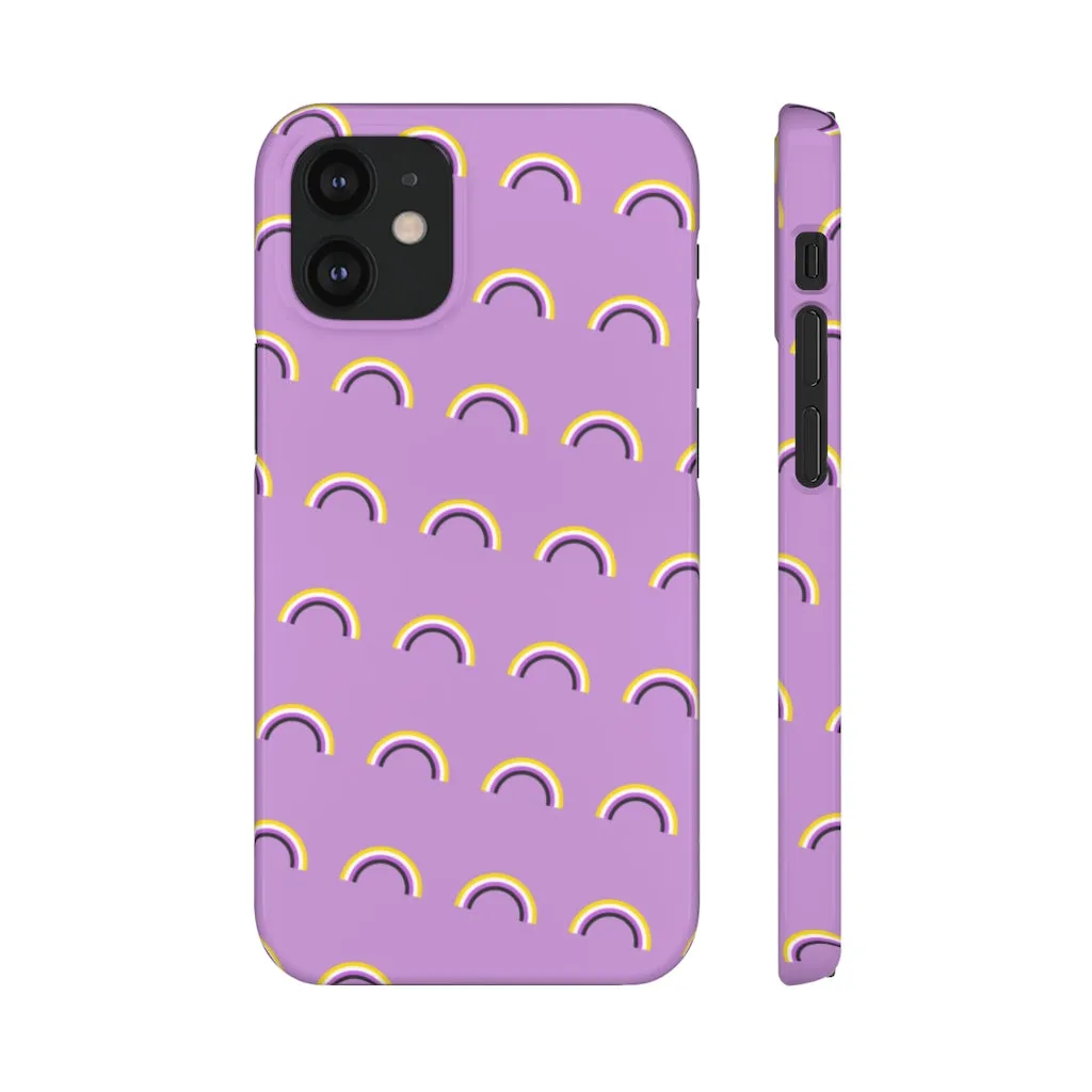 Non-Binary Rainbow Phone Case For Apple & Samsung