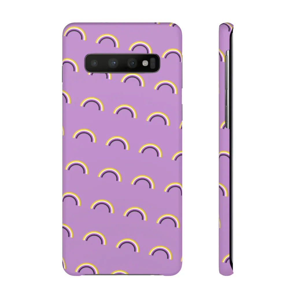 Non-Binary Rainbow Phone Case For Apple & Samsung