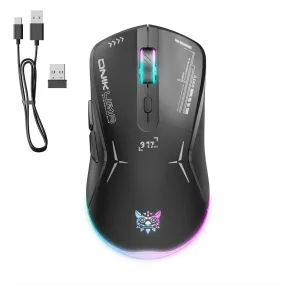 ONIKUMA CW917 Dual Mode Gaming Mouse RGB 4800DPI Wired   2.4GHz Wireless