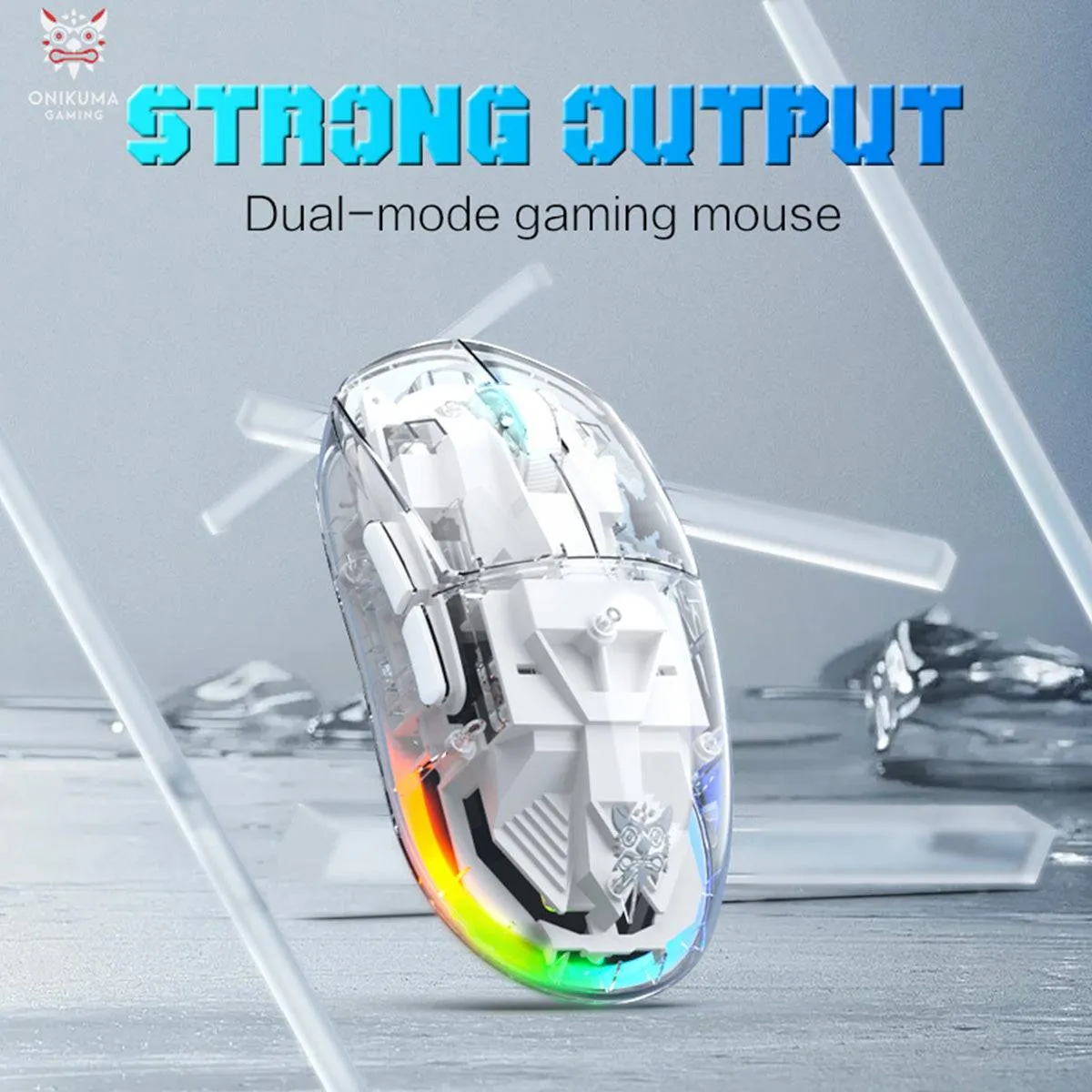 ONIKUMA CW926 Dual Mode Gaming Mouse 2.4G Wireless Wired Type-C RGB
