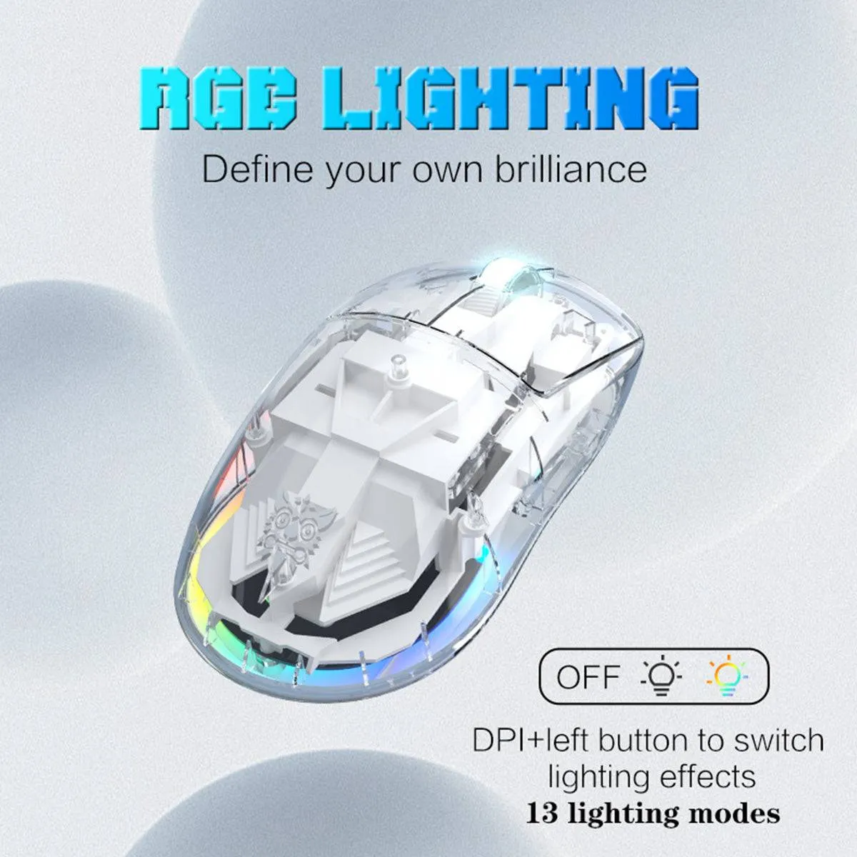ONIKUMA CW926 Dual Mode Gaming Mouse 2.4G Wireless Wired Type-C RGB