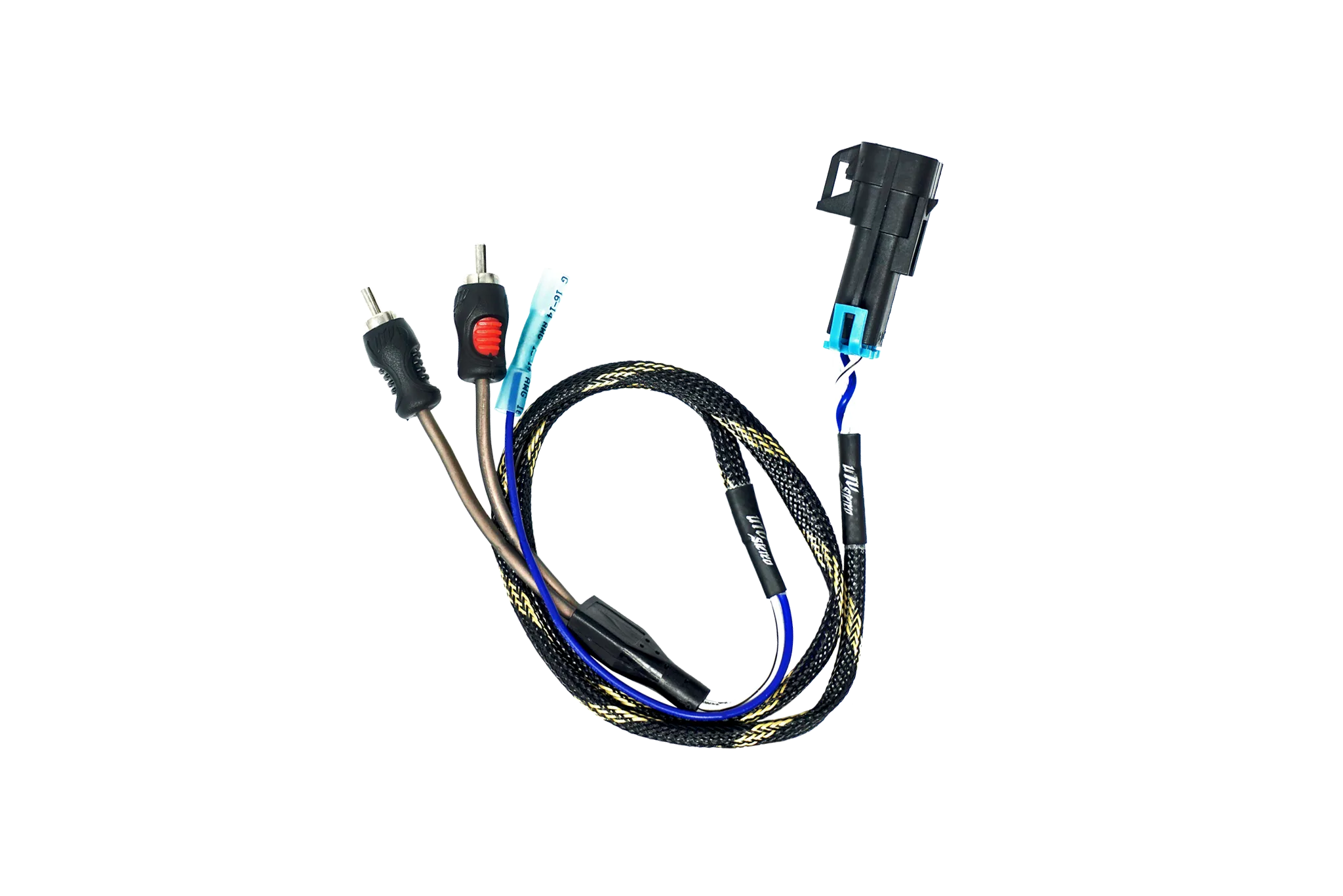 Polaris® Ranger 1500 Subwoofer RCA Output Harness | UTVS-RNG-RC-SUB-OUT