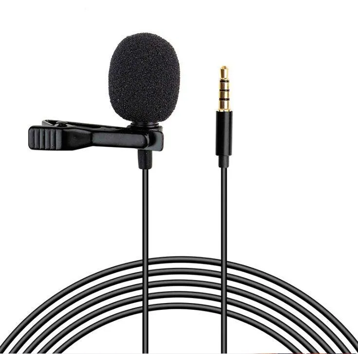 Portable  3.5mm Wired Lavalier Microphone-M-01