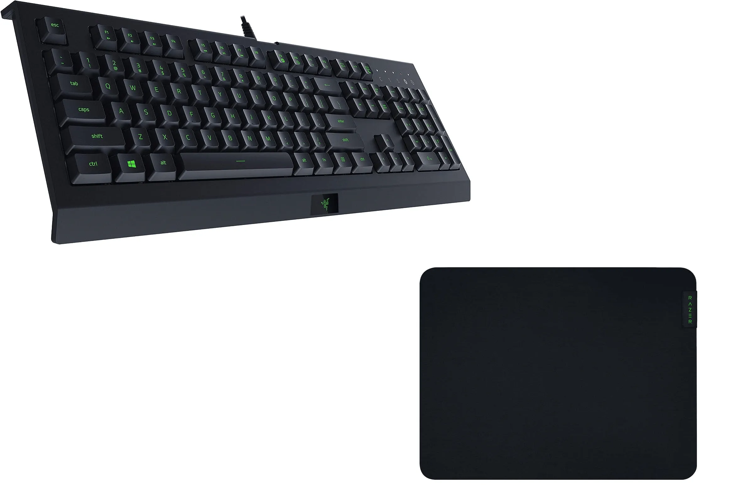 Razer Cynosa Lite RGB Gaming Keyboard with Gigantus V2 Cloth Gaming Mouse Pad (Medium) Combo - 1 Year Warranty