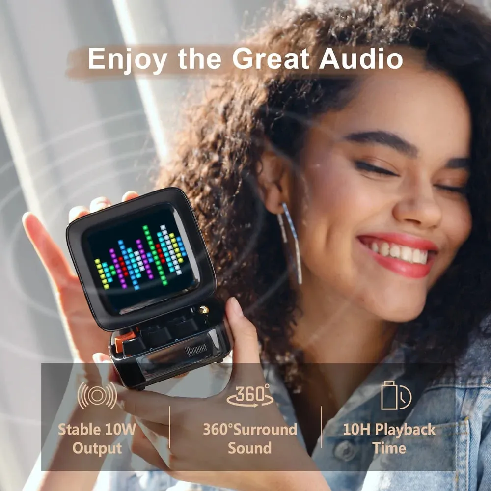 Retro Bluetooth Speaker and Alarm