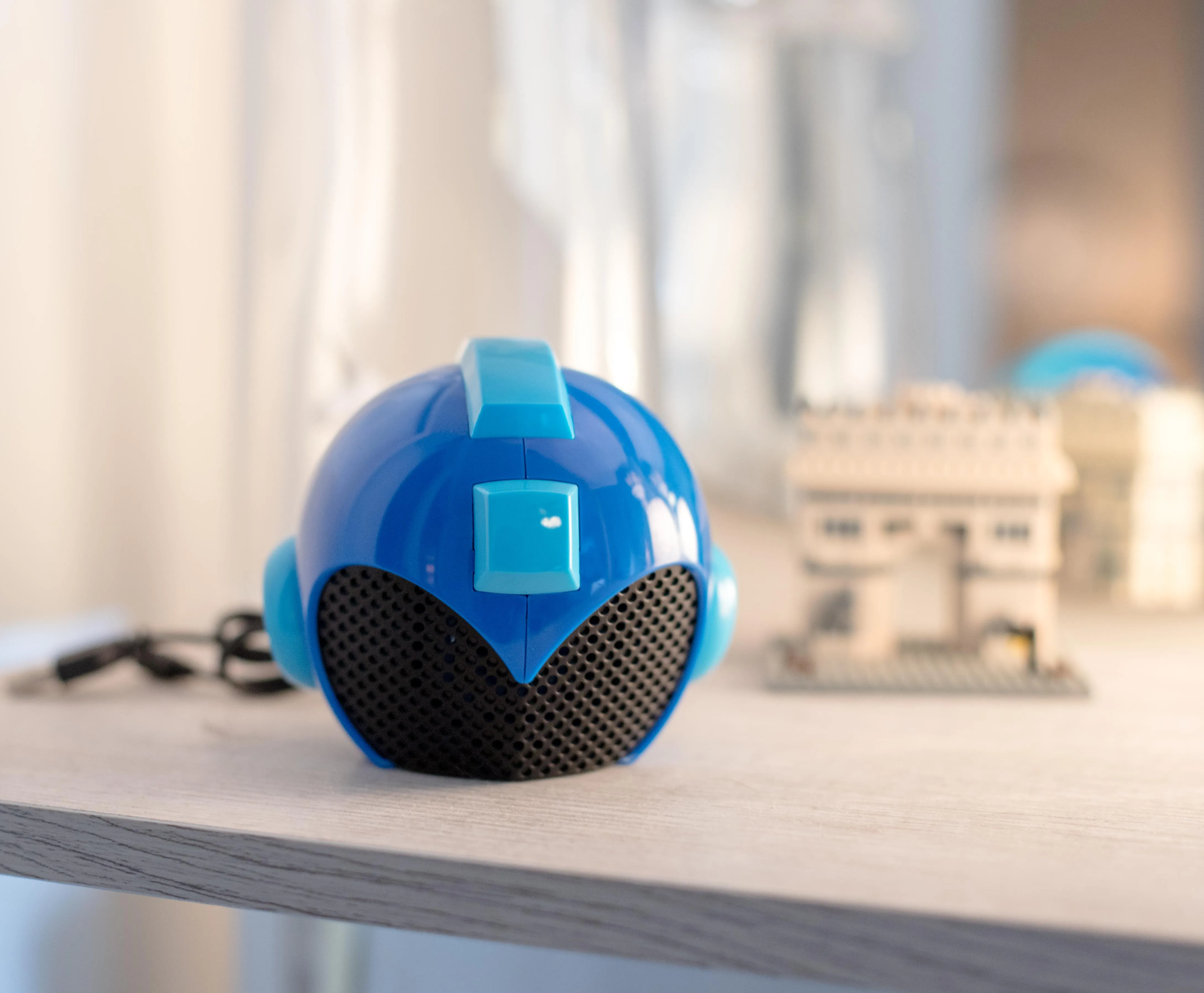 Rockman Mega Man Helmet Themed USB Powered Wired Multimedia Portable Speaker
