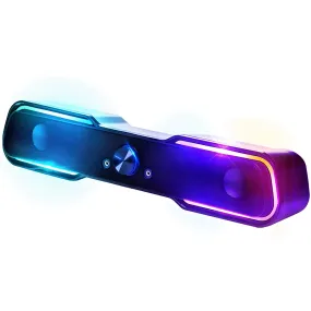 Royche 2-Channel Multimedia RGB Rainbow LED Gaming Soundbar Speaker - PC Speaker - 🏆 #48 - Electronics - Best of December
