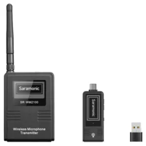 Saramonic SR-WM2100-U1 2.4Ghz Dual Wireless Lavalier System