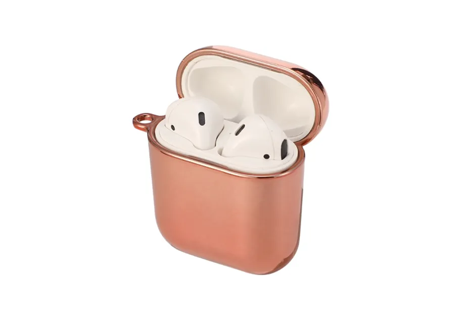 Shiny Rose Gold AirPod Holder
