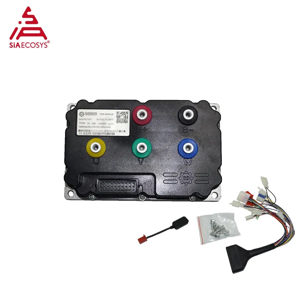 SIAECOSYS FARDRIVER ND72300 Electric Motorcycle Controller 300A BLDC Programmable for 3KW QSMOTOR