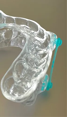 Sleep Apnea Appliance, Clear Retainer, Includes Connectors $65 value